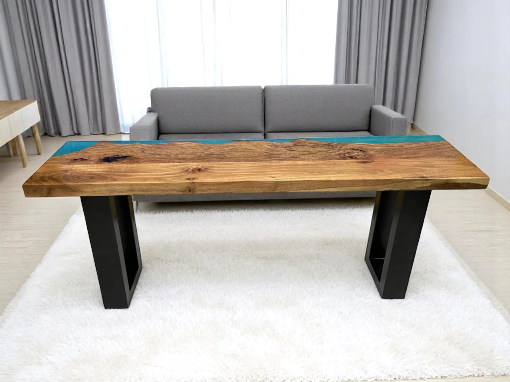 River Epoxy Tables for Restaurant - Custom Order